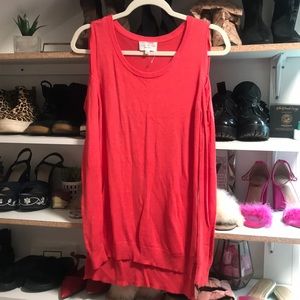 Feel The Piece cold shoulder light weight sweater